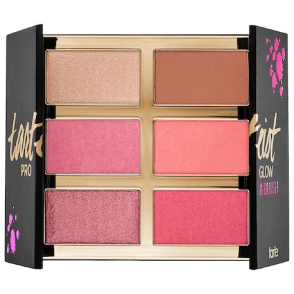 TARTE Pro Glow Blush & Bronzer Palette NIB